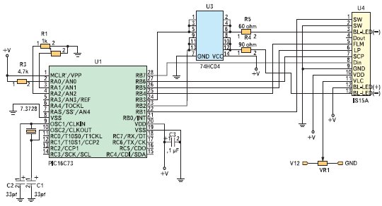     LCD-    PIC16C73