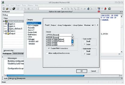   IAR Embedded Workbench  AVR32